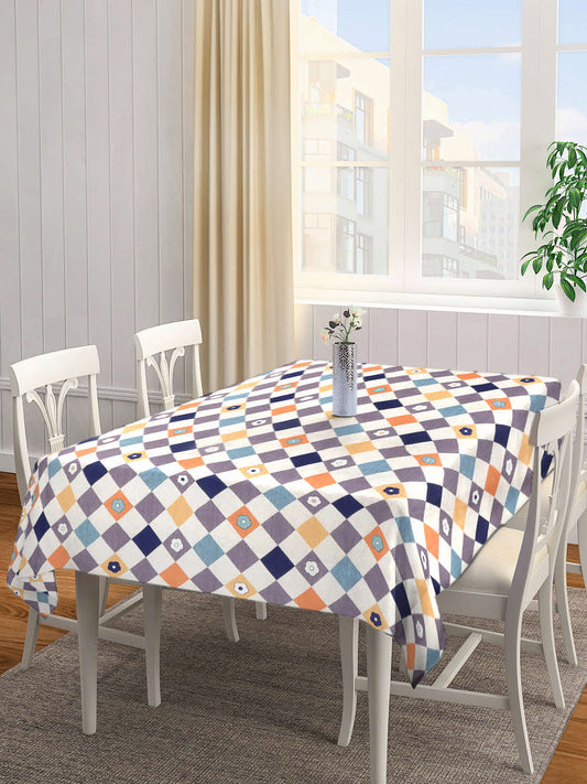 Arrabi Multi Floral Cotton Blend 6 SEATER Table Cover (180 x 130 cm)