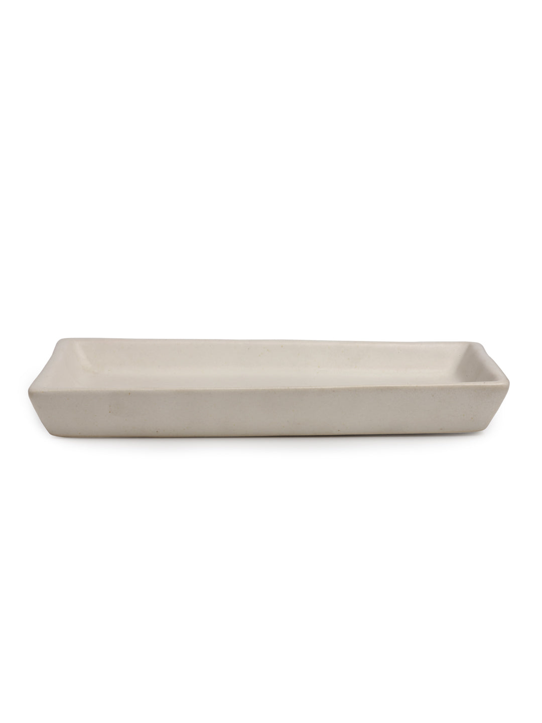 Handcrafted Stoneware Solid Tray
