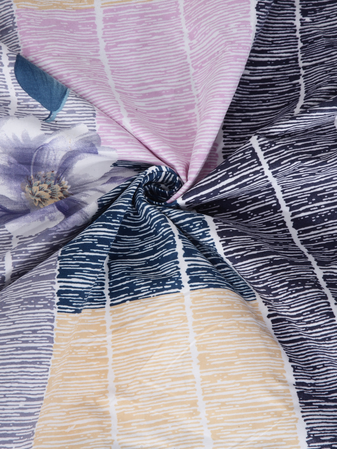 Arrabi Multi Floral Cotton Blend 8 SEATER Table Cover (225 X 150 cm)
