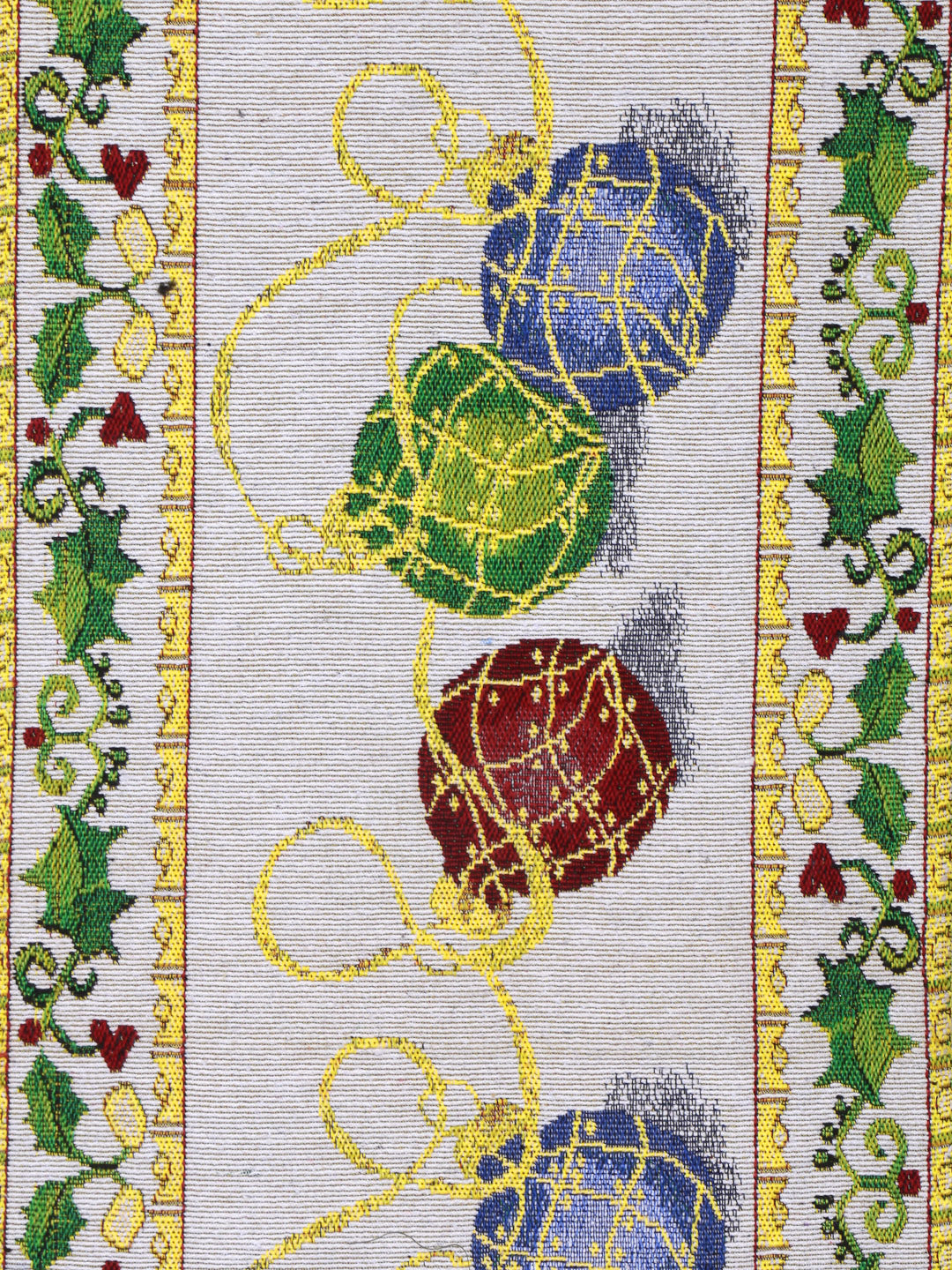 Arrabi Multi Graphic Blended Cotton 4 SEATER Table Runner (130 x 33 cm)
