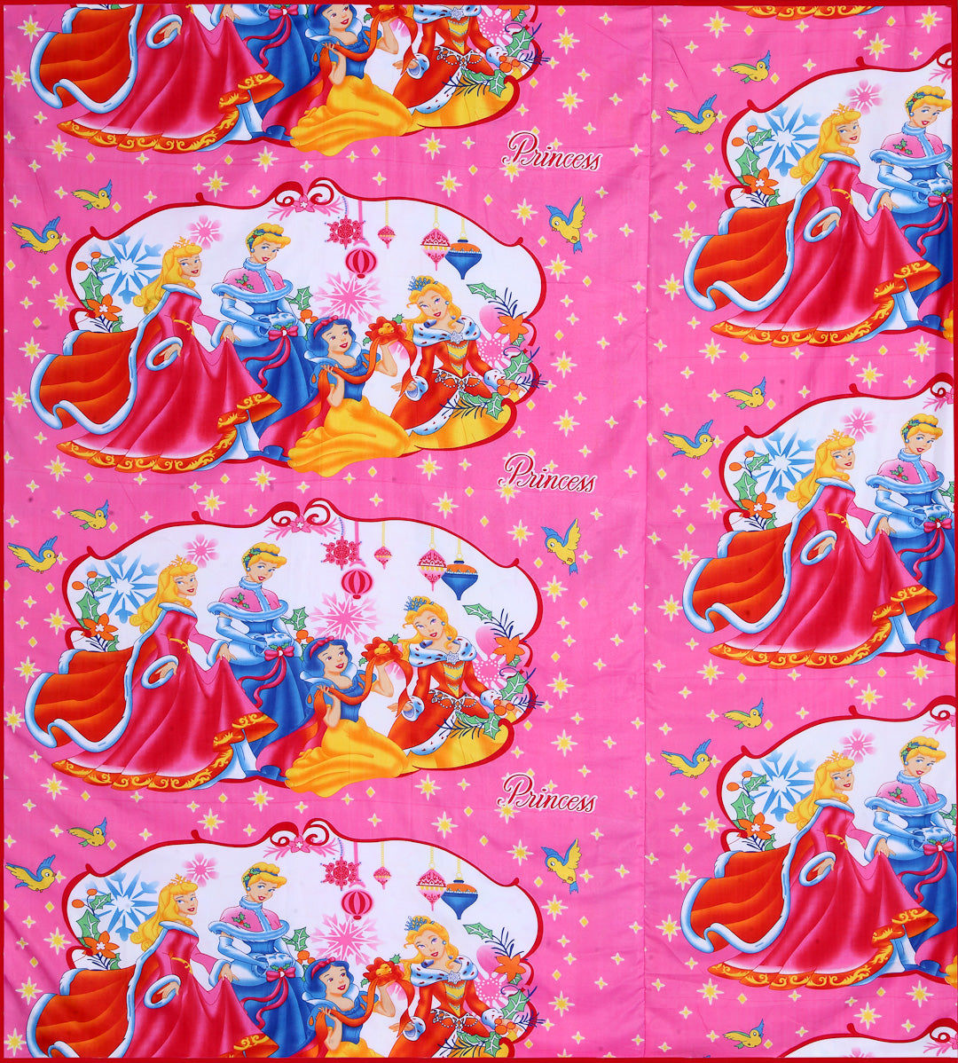 Arrabi Pink Cartoon TC Cotton Blend 300 GSM King Size Double Dohar (240 x 210 cm)