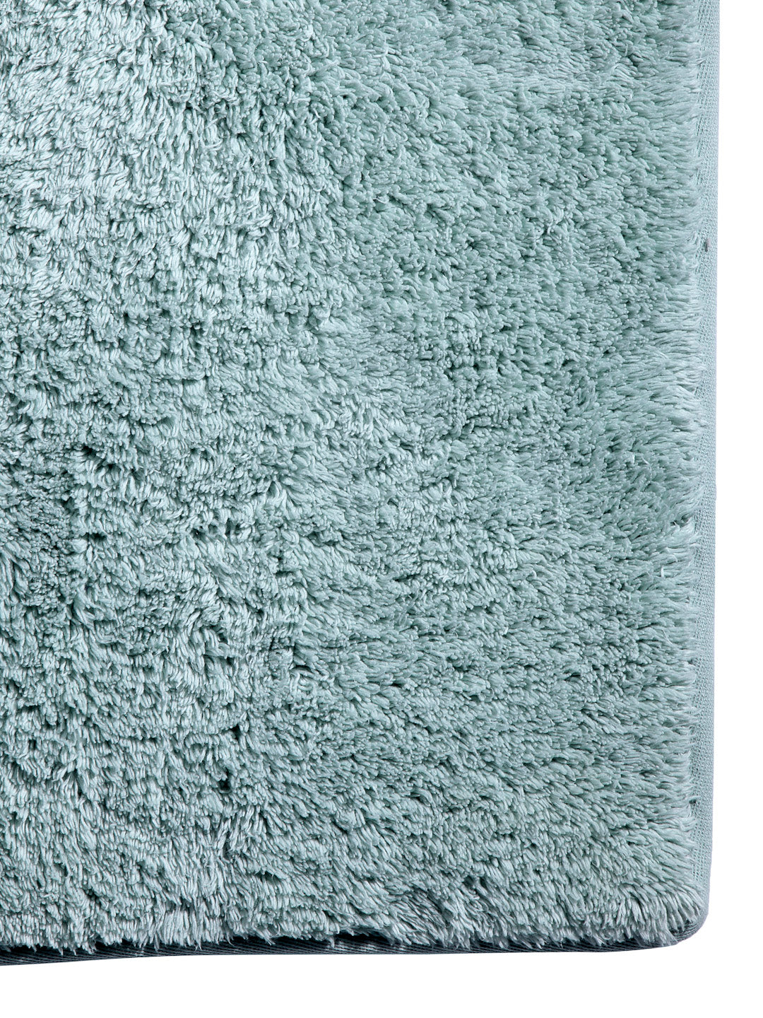 Arrabi Green Solid Polyester Full Size Foam Bath Mat (85 X 50 cm)