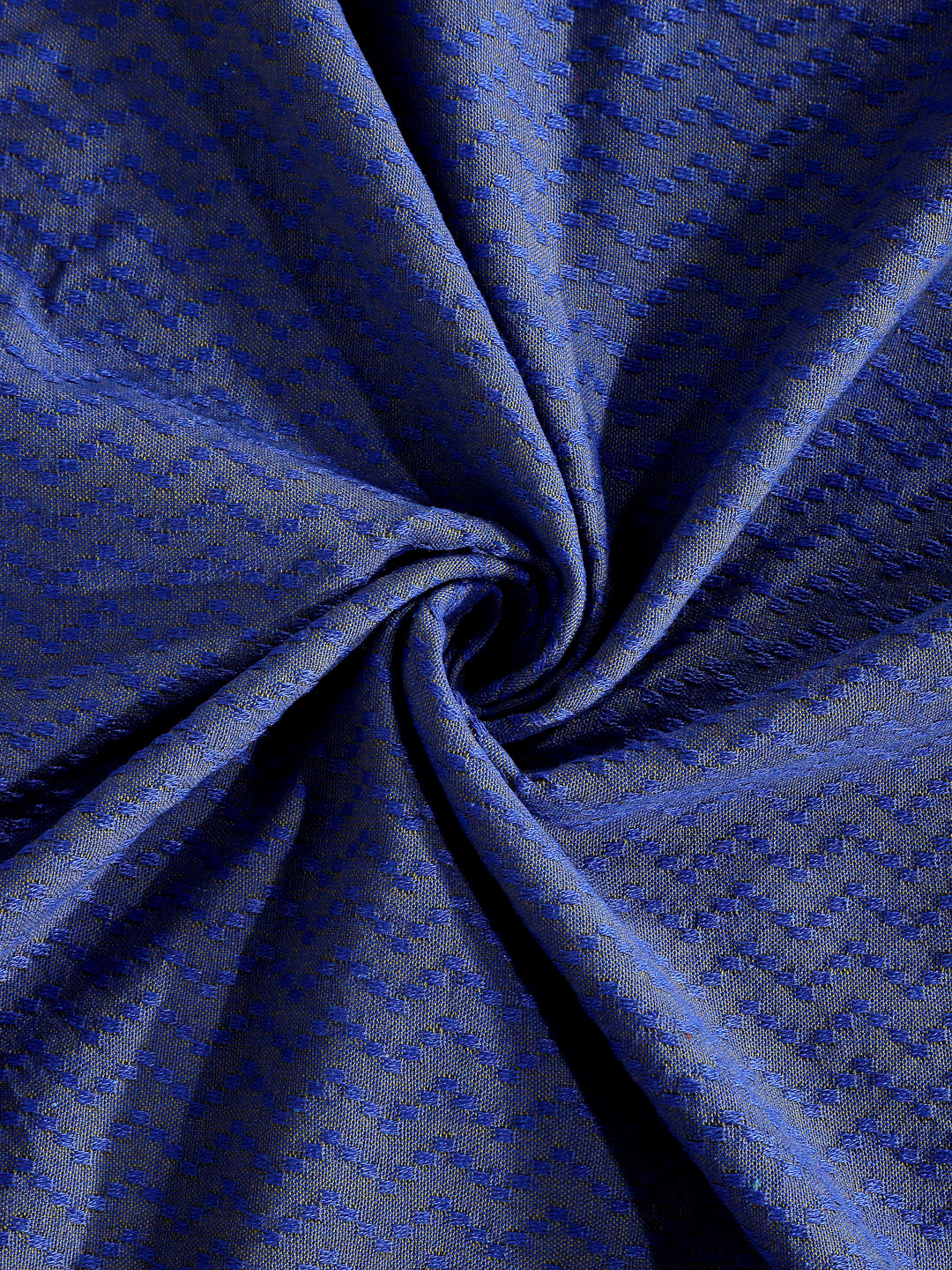 Arrabi Orange Stripes Handwoven Cotton Single Size Bedsheet with 1 Pillow Cover (225 X 150 cm)