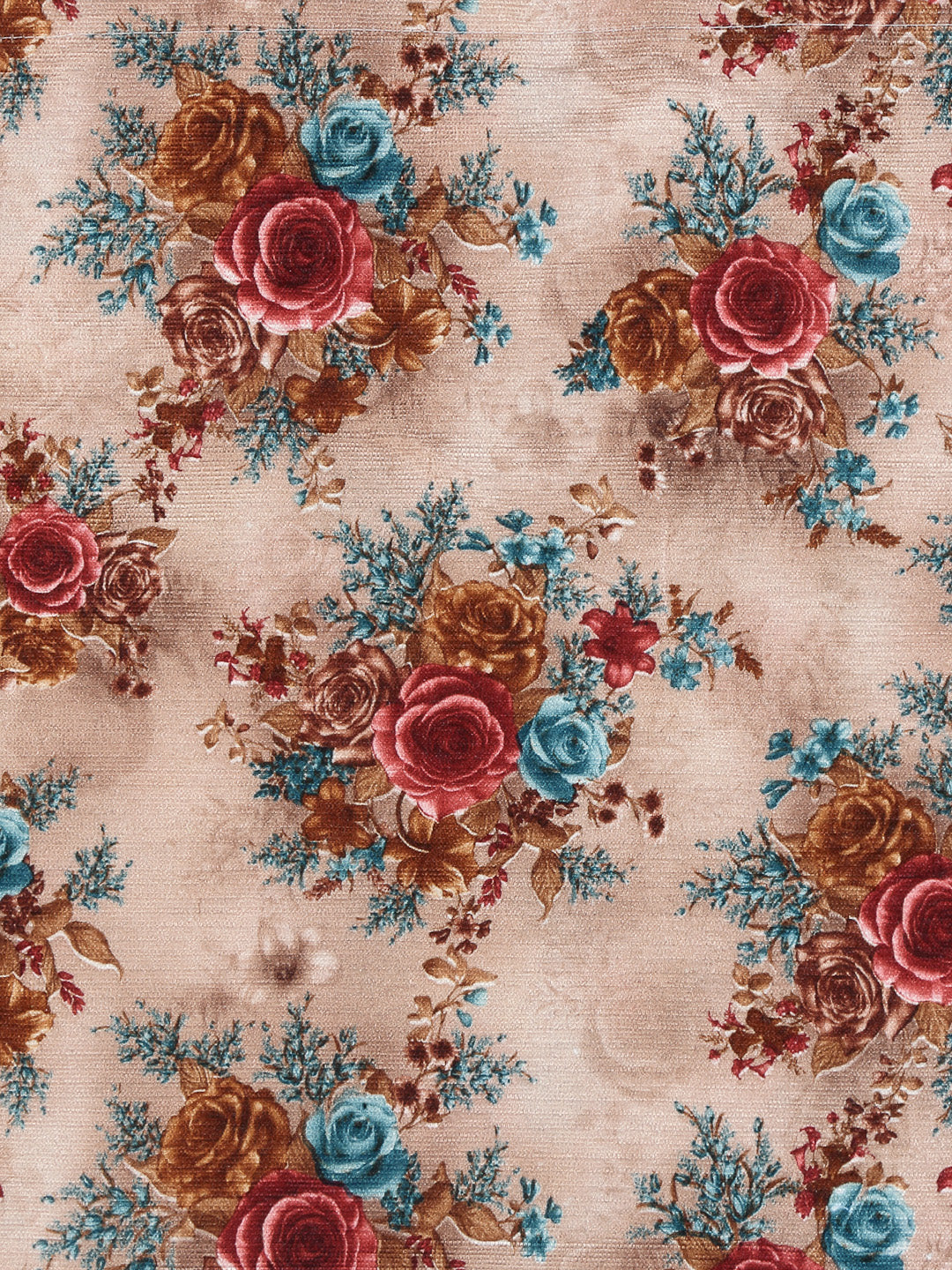 Arrabi Multi Floral TC Cotton Blend Cushion Covers (Pack of 5) (40 x 40 cm)